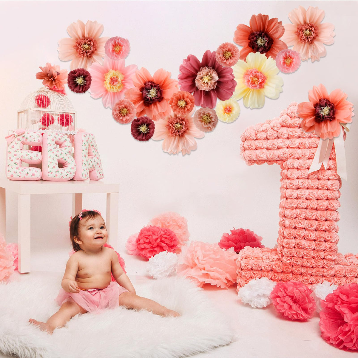 Crowye carnival festival decor with bright colors for lively events