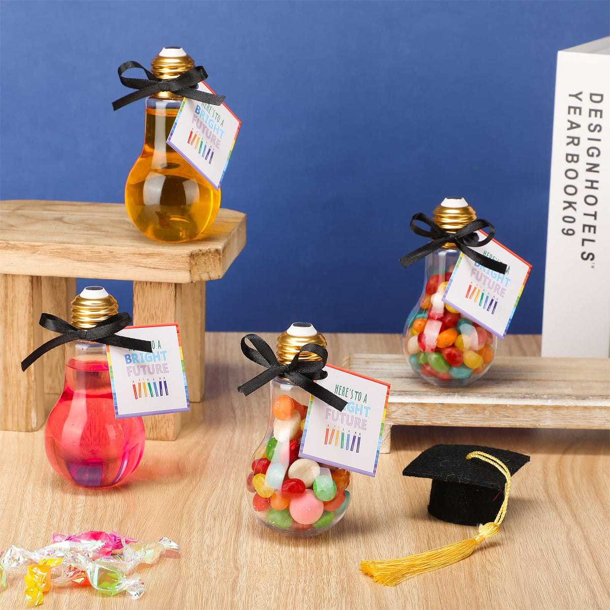 Crtiin 100 ml bulbs provide easy candy filling and stable display