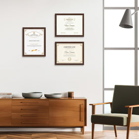 CRUGLA wall or tabletop display completes your home office gallery.
