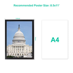 CRUGLA easy-change-cover enables fast photo swaps and updates