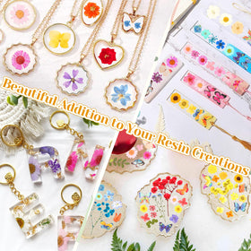 Cruzix butterfly stickers add whimsical accents to cards and resin art.