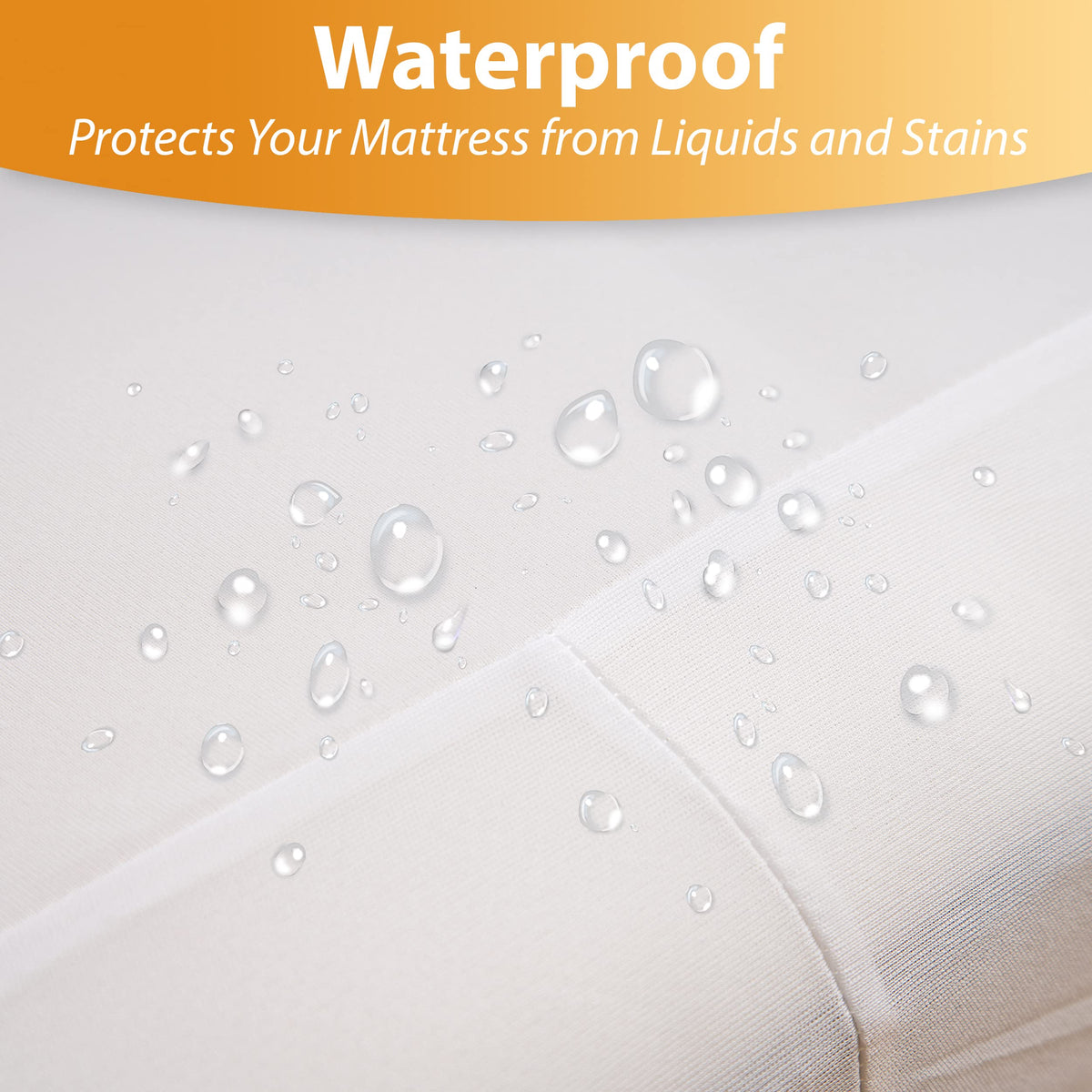 CrystalTowels 6-sided encasement safely covers the mattress edge to edge.