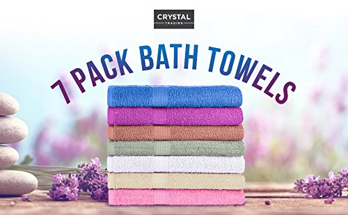 CrystalTowels absorbent close-up shows soft cotton texture and plush feel.
