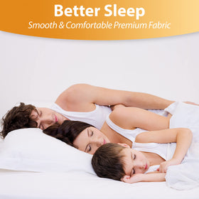 CrystalTowels protects against spills and sweat, helping keep your bed cleaner.