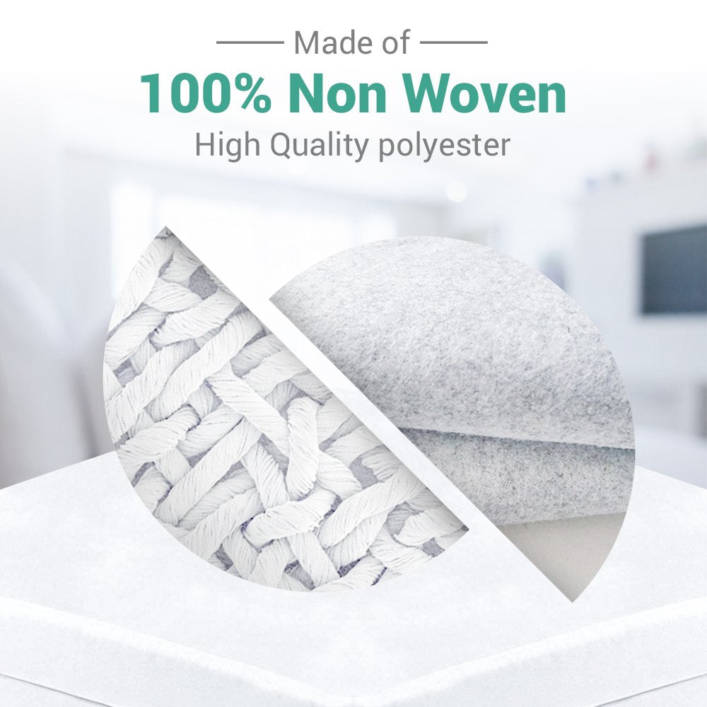 CrystalTowels king-size fit secures 78x80 inch mattresses up to 16 inches deep