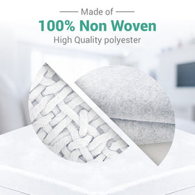 CrystalTowels king-size fit secures 78x80 inch mattresses up to 16 inches deep