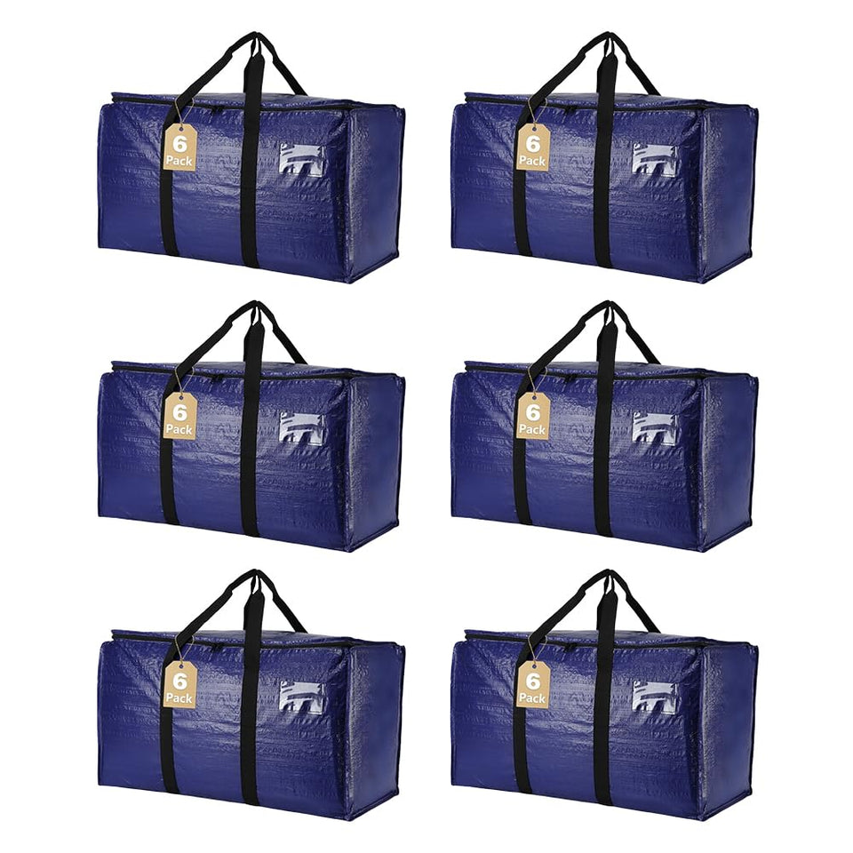 Cryster moving bags extralarge front view with sturdy handles for easy lifting