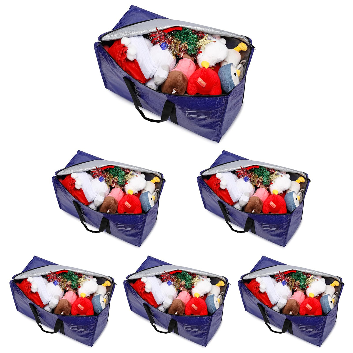 Cryster bag in transit inside a vehicle, spacious interior fits clothing and linens