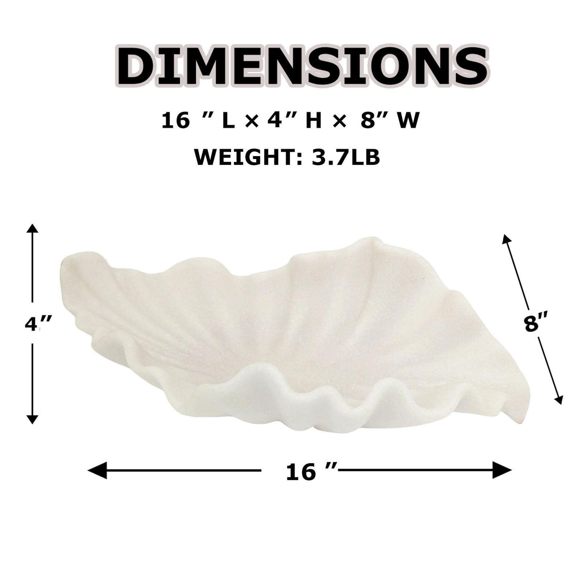 CSjihua scalloped edge bowl showing ruffle detail for entryway decor