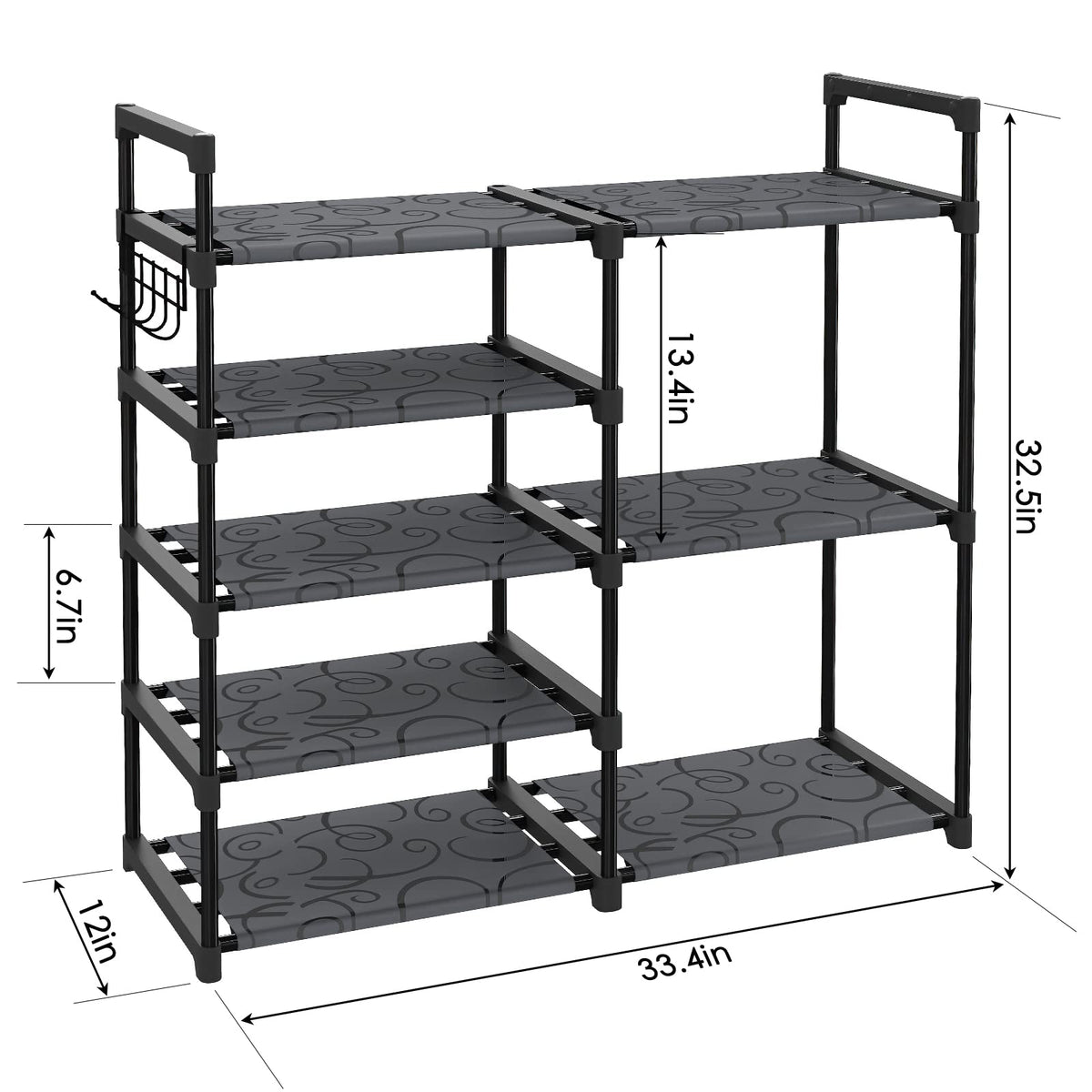 CSXGBAB Easy tool-free assembly guide image highlighting quick setup.
