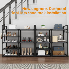 CSXGBAB Height-differentiated design accommodates heels and boots neatly.