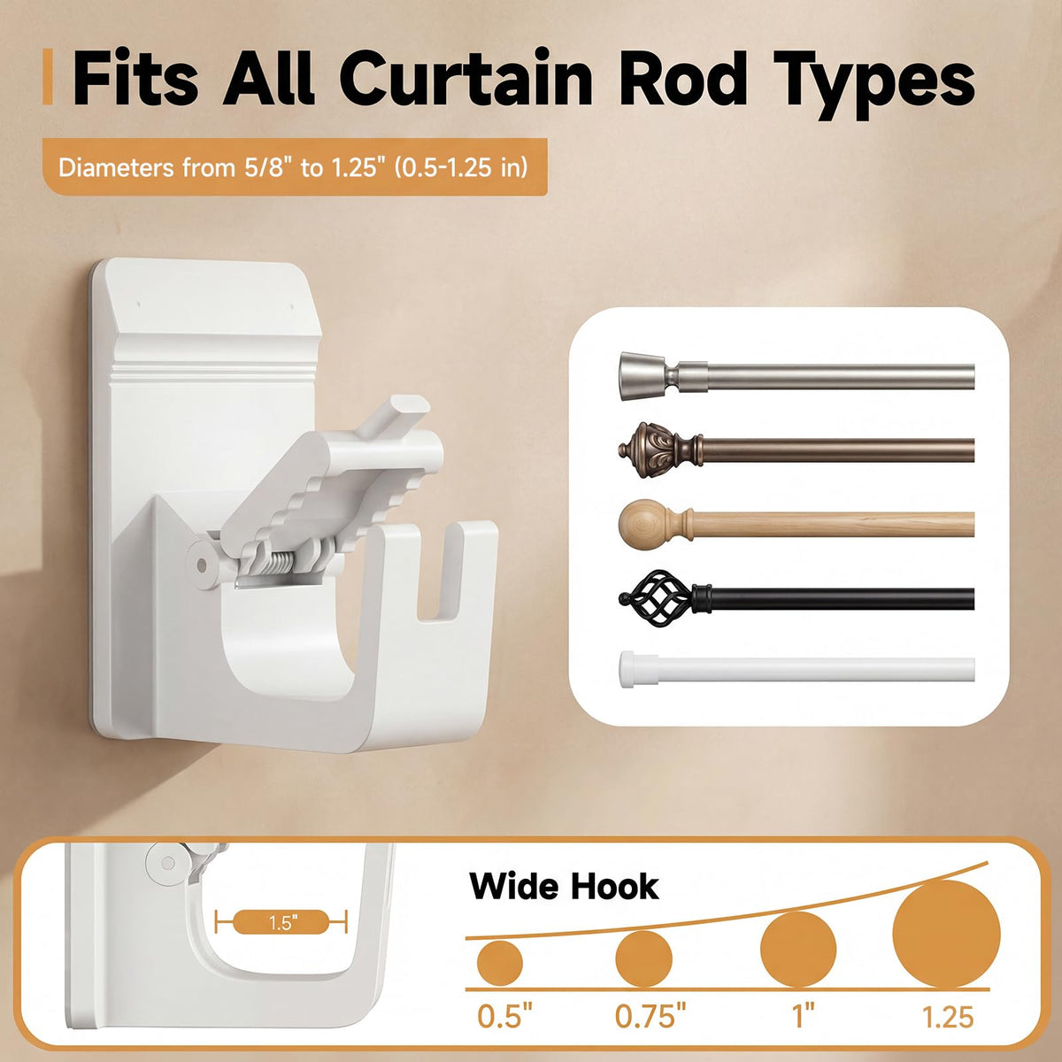 CTBOM sloped-top holder ensuring precise alignment and secure hanging.