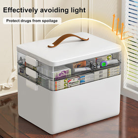 CTIME portable medicine cabinet design for clutter-free desks.