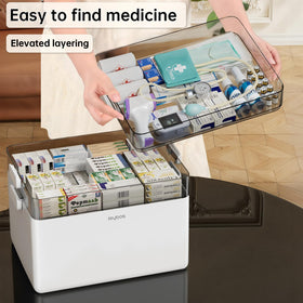 CTIME shade-moisture-proof pill storage keeps containers dry.