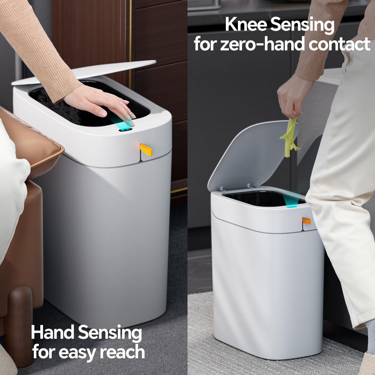 CTIME slim design fits tight spaces like bathrooms or desks.