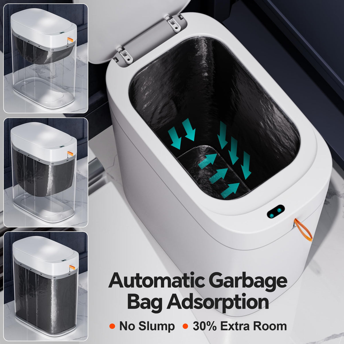 CTIME sensor activation detects motion for quick touchless access.
