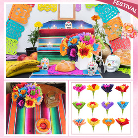 ctosree cinco de mayo party flowers bunch ideal for vivid table accents