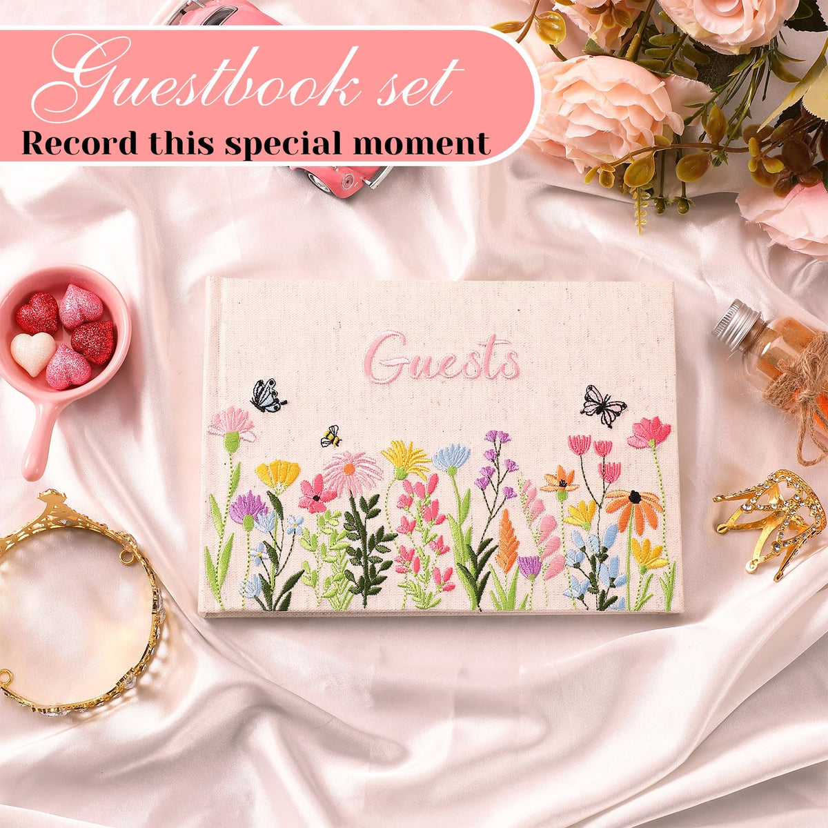 CTOSREE wildflower photo stickers add keepsake photos to the book