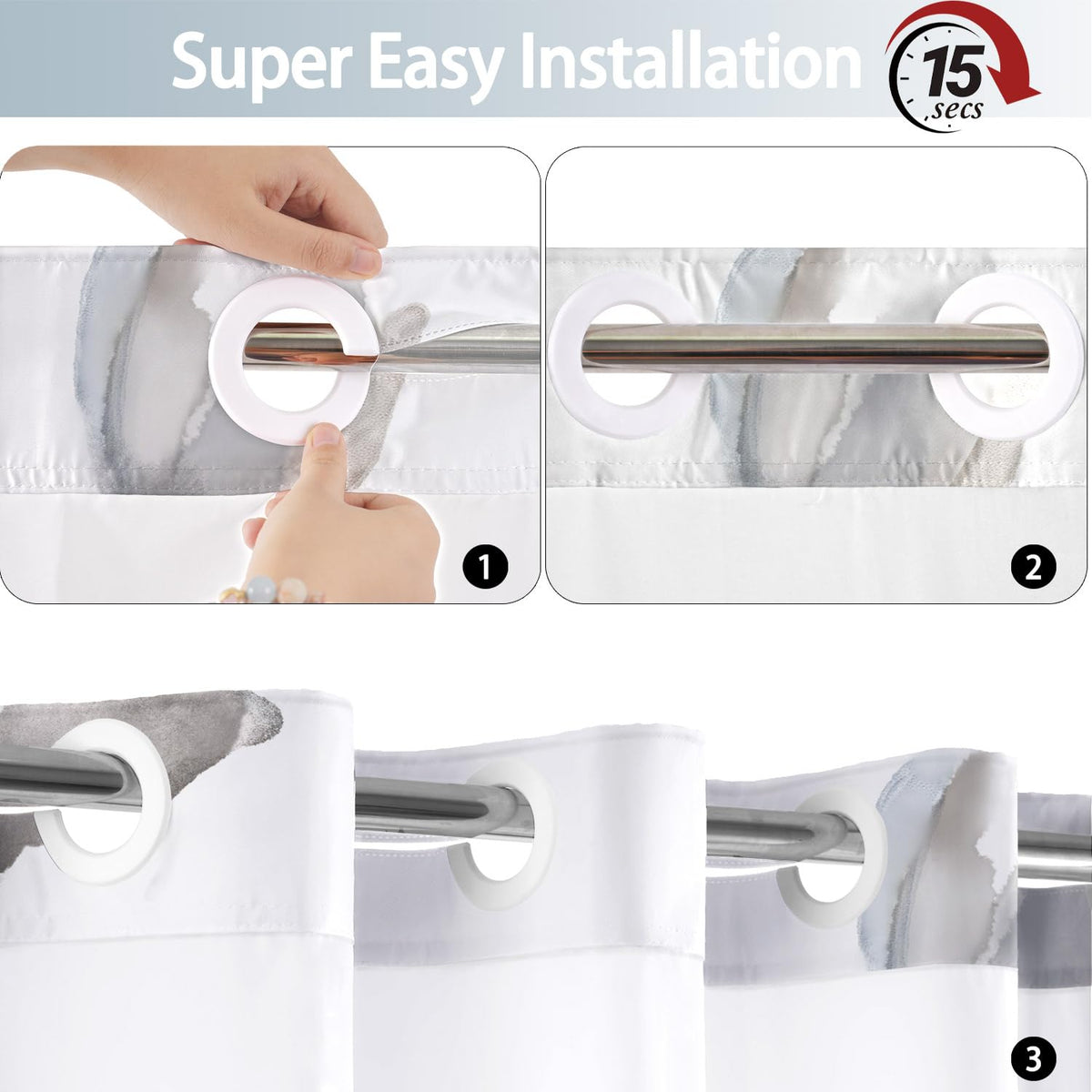 CTOTSYC snap-in liner detachable design for easy washing and full protection.