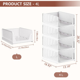 CTSNSLH durable PP plastic drawer baskets resist moisture for daily use.