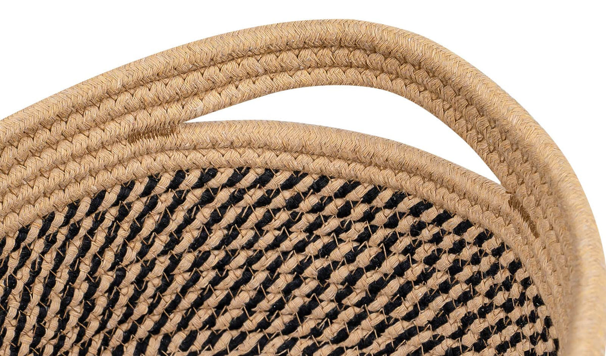 CubesLand baskets live on a nightstand or coffee table for quick access