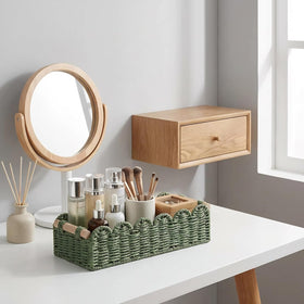 CubesLand multipurpose bathroom and bedroom organizer keeps spaces tidy.