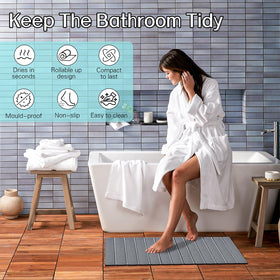 Cuckan foldable design lets you store mats compactly when not in use.