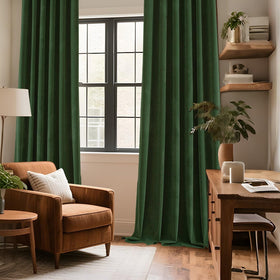 CUCRAF curtains length options demonstrate versatile fit for different windows