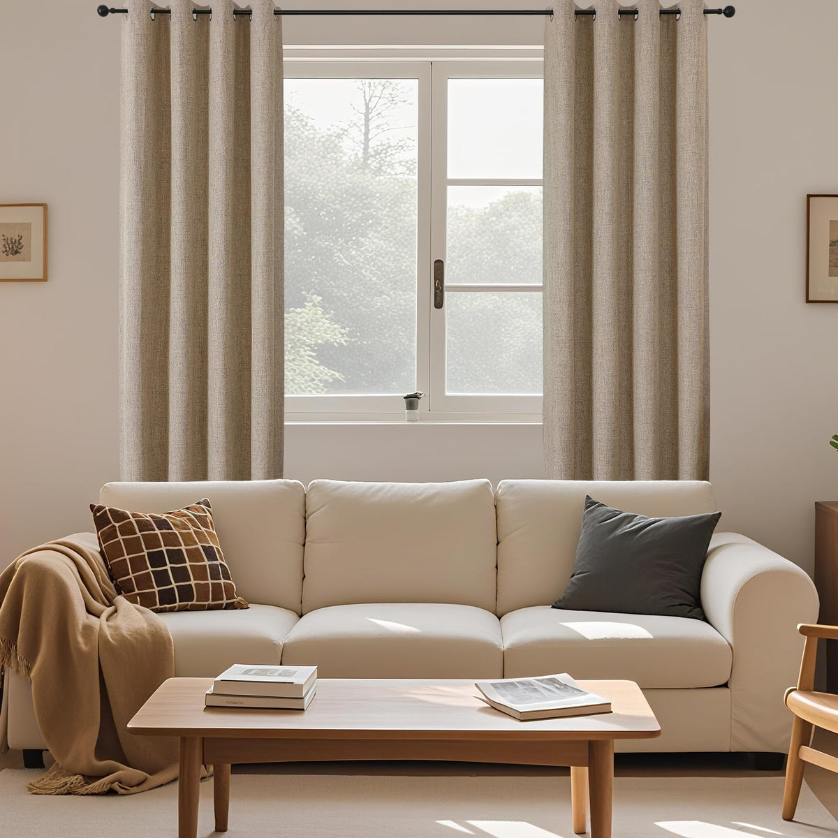 CUCRAF light khaki color palette complements living spaces.