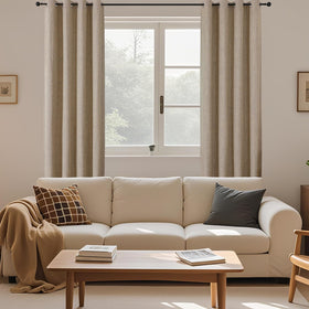 CUCRAF light khaki color palette complements living spaces.