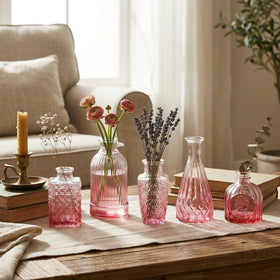 CUCUMI pink decorative centerpiece vases for weddings and home decor