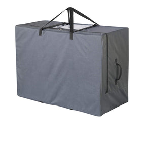 Cuddly Nest folding mattress storage bag with 40L capacity for easy travel storage.