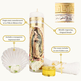 Cuitaxi baptism kit packaging showing the complete full set.