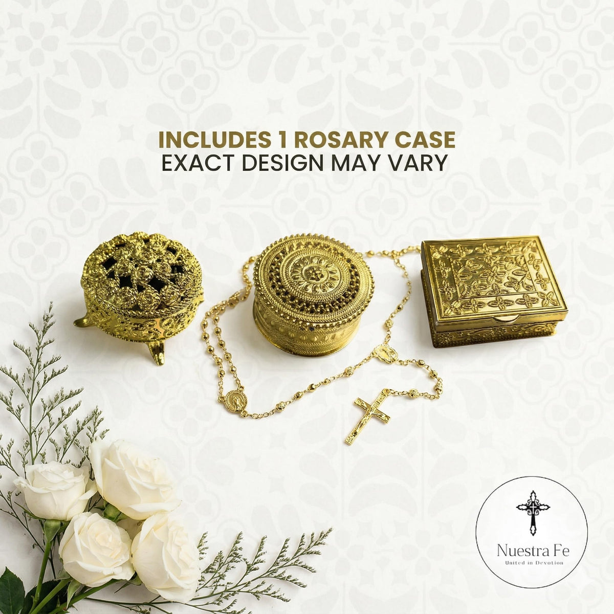 Cuitaxi catholic baptism set ready for a church ceremony.