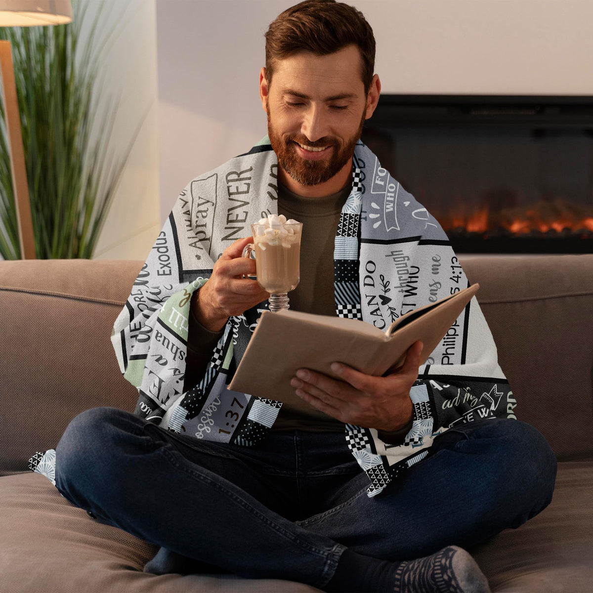 CUJUYO blanket makes a thoughtful gift for birthdays or baptisms.