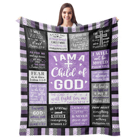 CUJUYO Bible verse blanket for women offers warm comfort and inspiration.