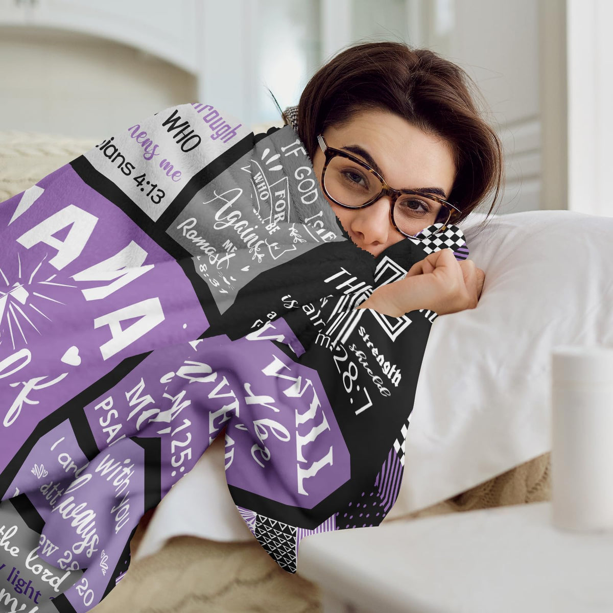 CUJUYO cozy blanket ideal for snuggling during movies or travel.