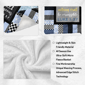 CUJUYO soft flannel blanket showcasing luxurious texture