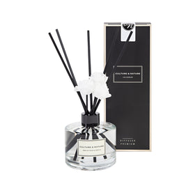 Culture & Nature reed diffuser set bottle for elegant home fragrance.