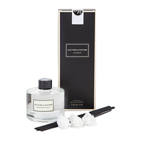 Culture & Nature reed diffuser sticks delivering continuous aroma in living spaces.