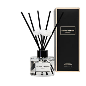 Culture & Nature vanilla diffuser bottle adds a smooth, inviting fragrance to any room
