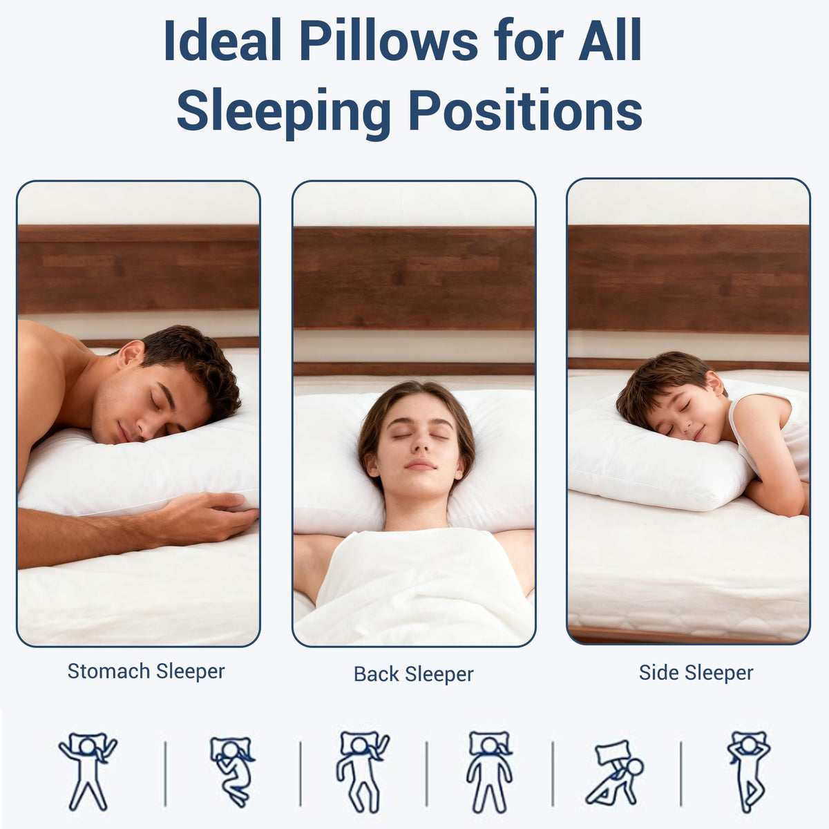 CULVE pillow care with machine wash and low-dry settings for easy refresh.