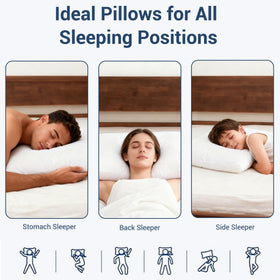 CULVE pillow care with machine wash and low-dry settings for easy refresh.