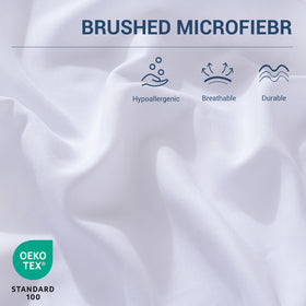CULVE soft brushed microfiber fabric silky feel and wrinkle resistance.