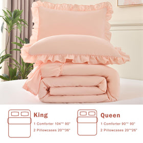 Cupocupa easy-care machine washable set with durable stitching.
