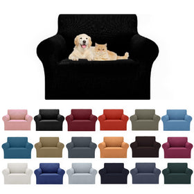 Cupuamon stretch chair slipcover premium fabric close-up highlights softness and durability