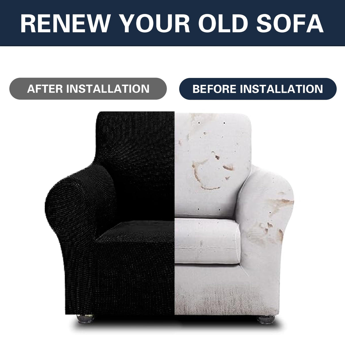 Cupuamon couch cover available in multiple colors for any theme