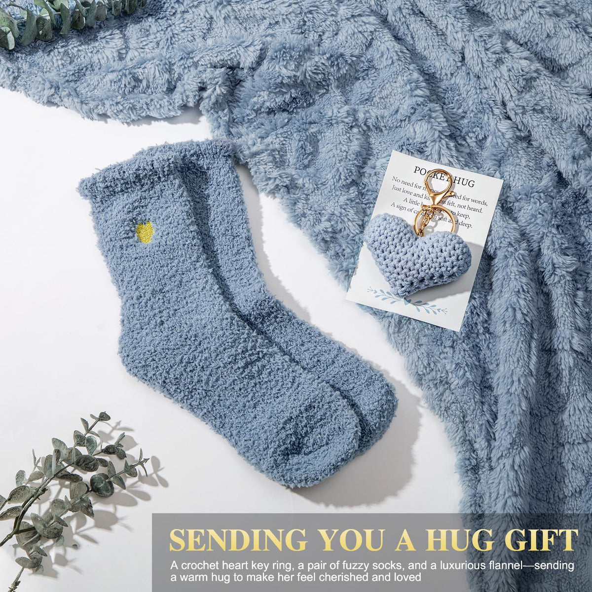 Curibox crochet heart provides a comforting keepsake