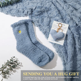 Curibox crochet heart provides a comforting keepsake