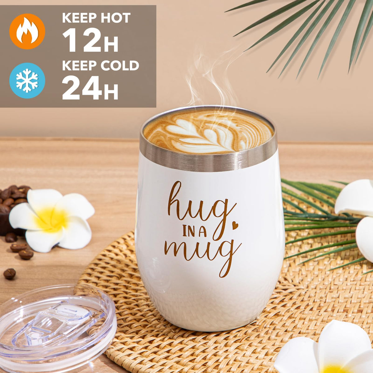Curibox 3.5oz scented candle creates calming ambiance